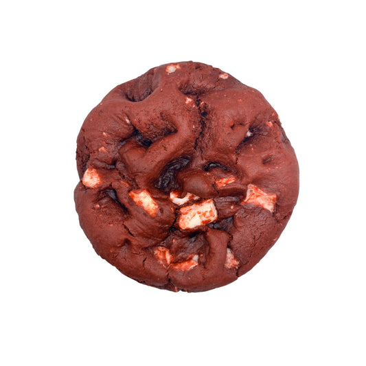 Red Velvet White Chocolate Chunk Cookies
