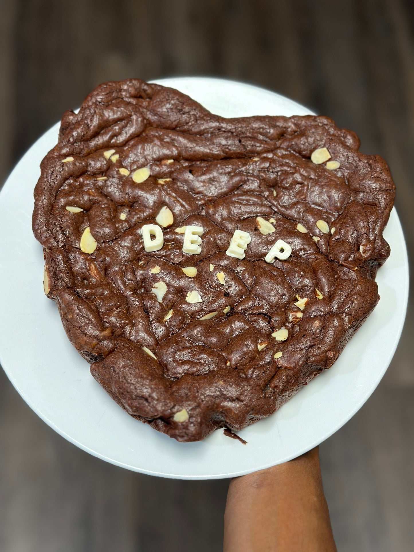 Rocky Road Cookie Cake