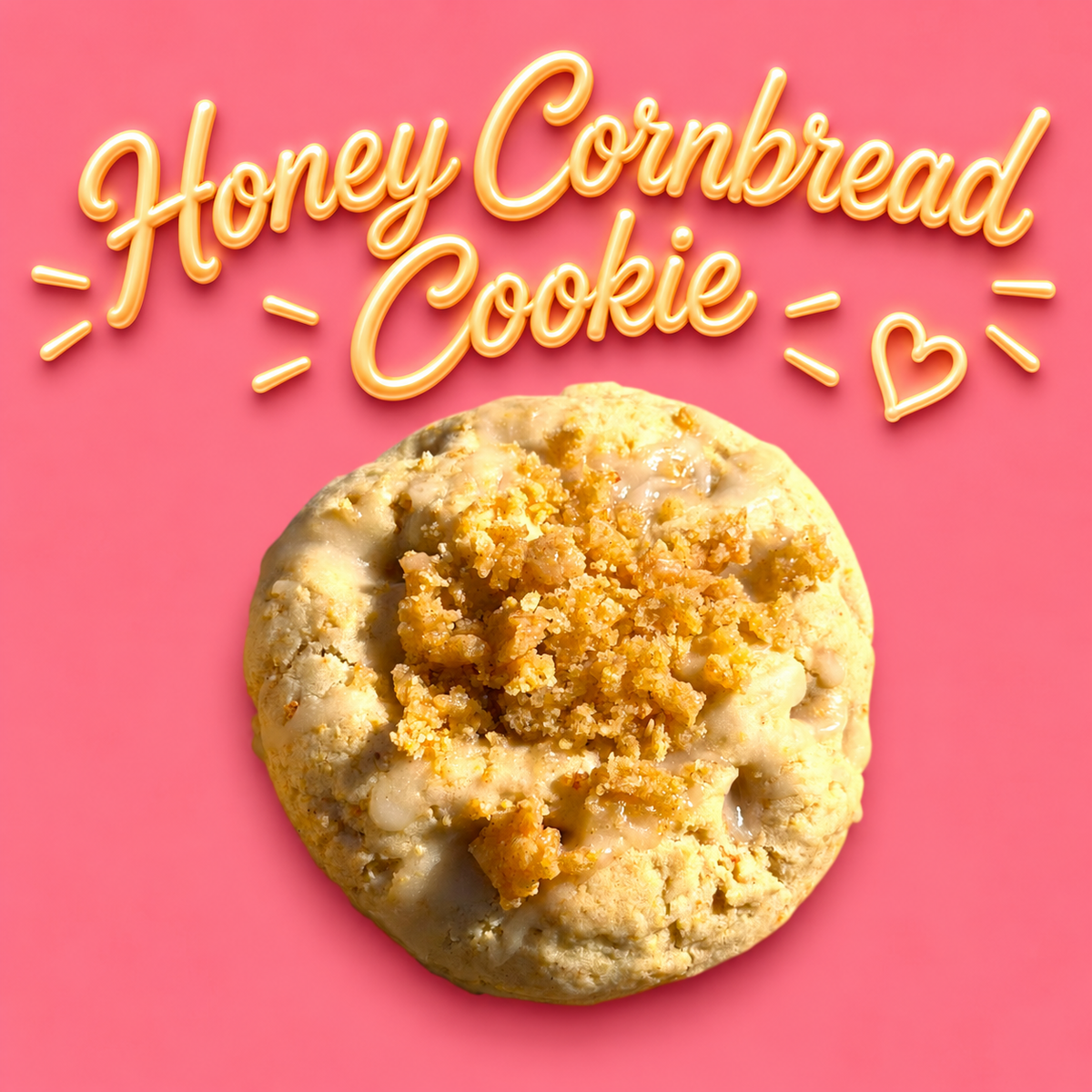 Honey Cornbread Cookie