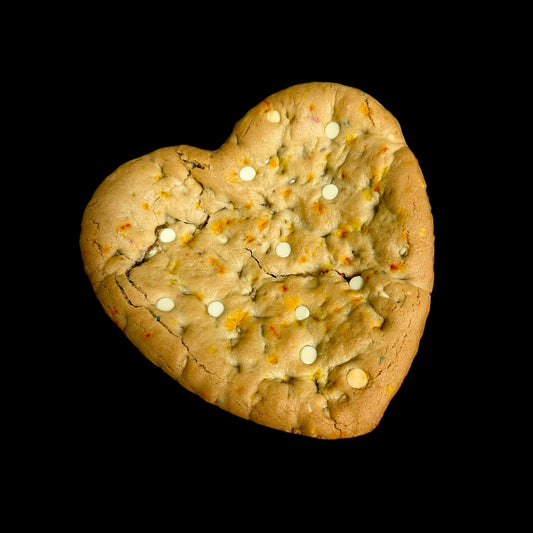 Heart-Shaped Birthday Cake Cookie Cake: Celebrate with Sweetness!